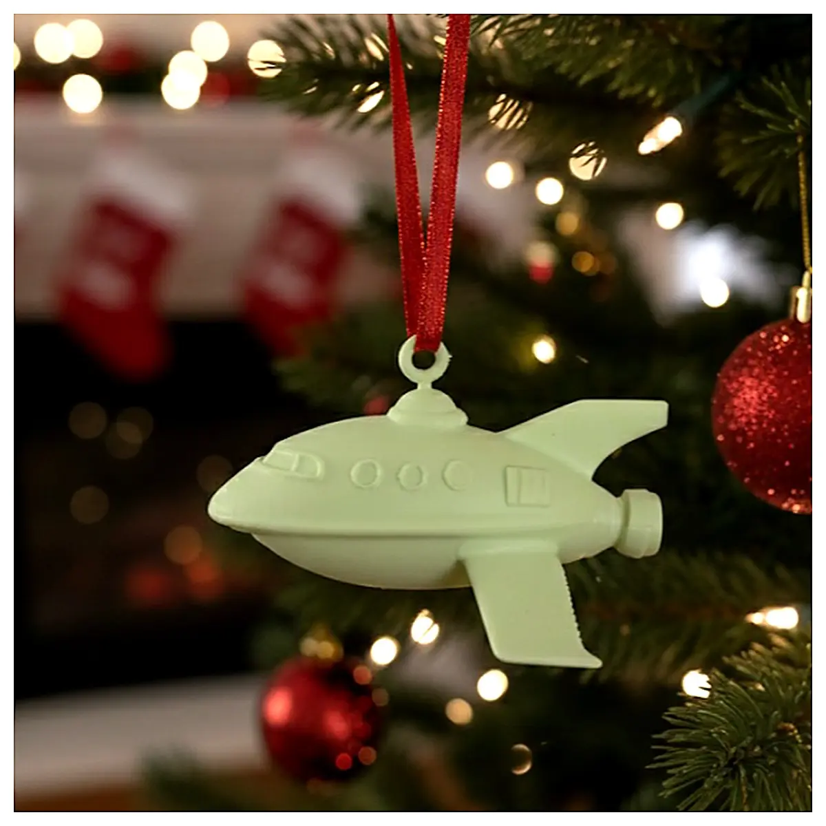 Planet Express Ship Christmas Decoration Festive Decor Christmas Gift Ornament Xmas Tree Accessories Holiday Decorations
