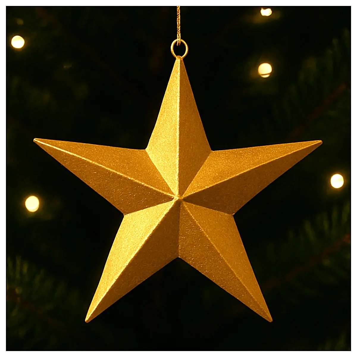 Christmas Star Decoration Star Shaped Festive Ornament Christmas Decor Tree Accessories Holiday Gift Festive Decor