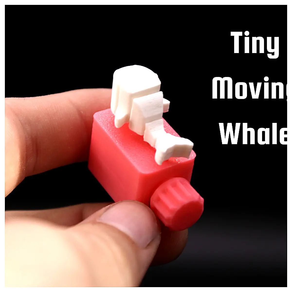 Mini Automatic Whale Toy Auto Rotating Aquarium Decoration Kids Birthday Gift Marine Creature Model Aquarium Landscape Accessory Aquarium Parts