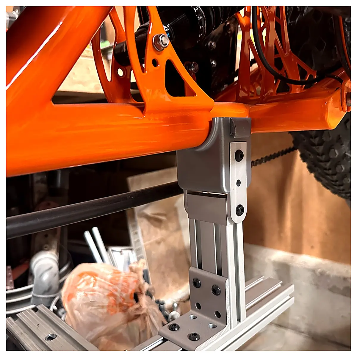 Bike Frame Support Stand Repair Tools Parts Installation Support Stability Upgrade