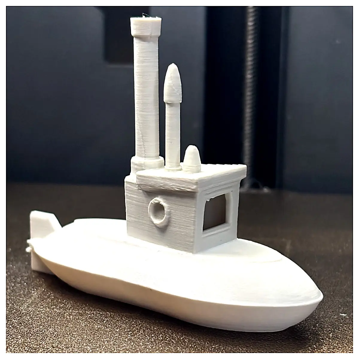 3D Printed Submarine Model Submarine Parts Accessories Assembly Model Hobby Model for Enthusiasts 3D Benchy