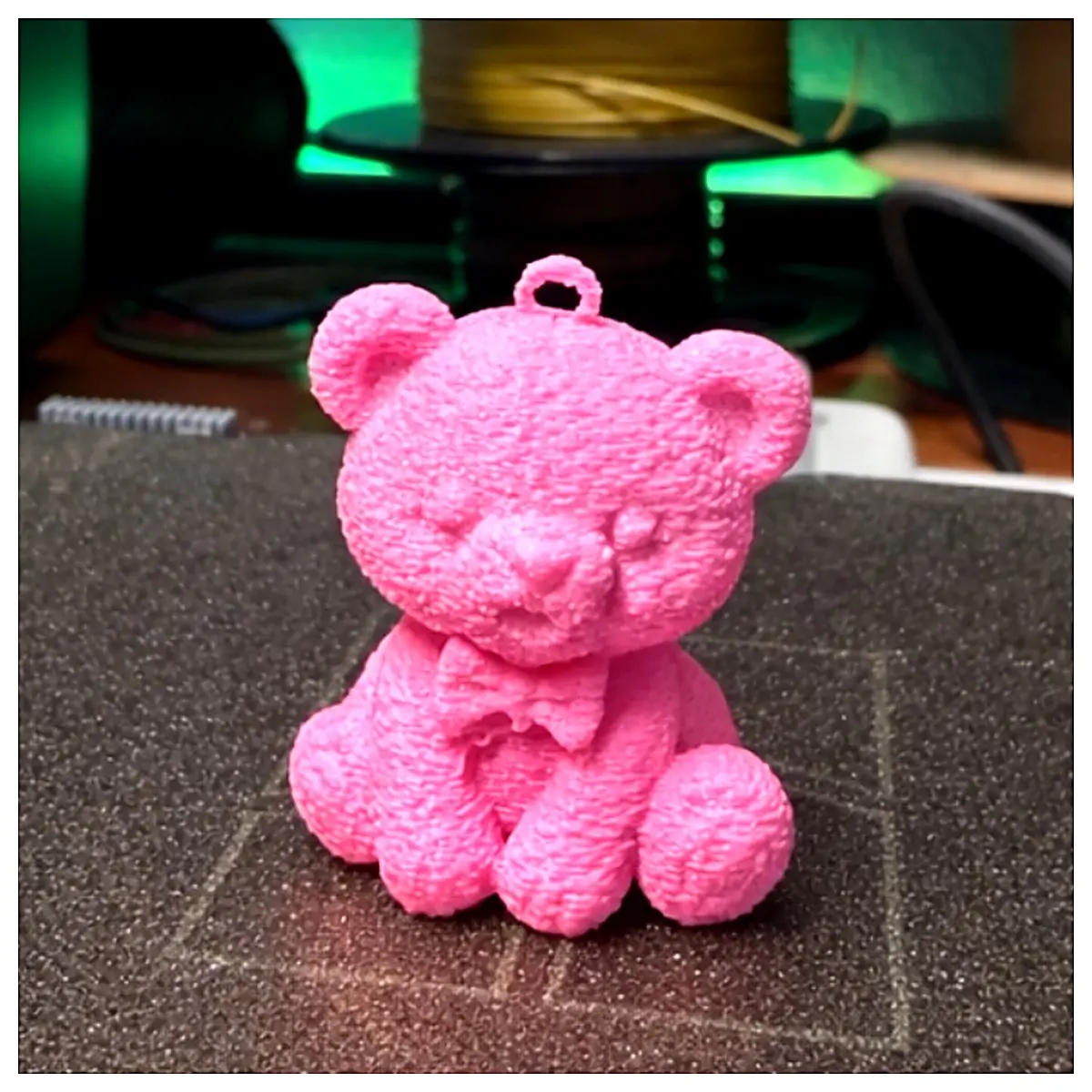 Pink Bear Plush Toy Cute Animal Figure Soft Stuffed Toy Birthday Gift Baby Gift Educational Toy