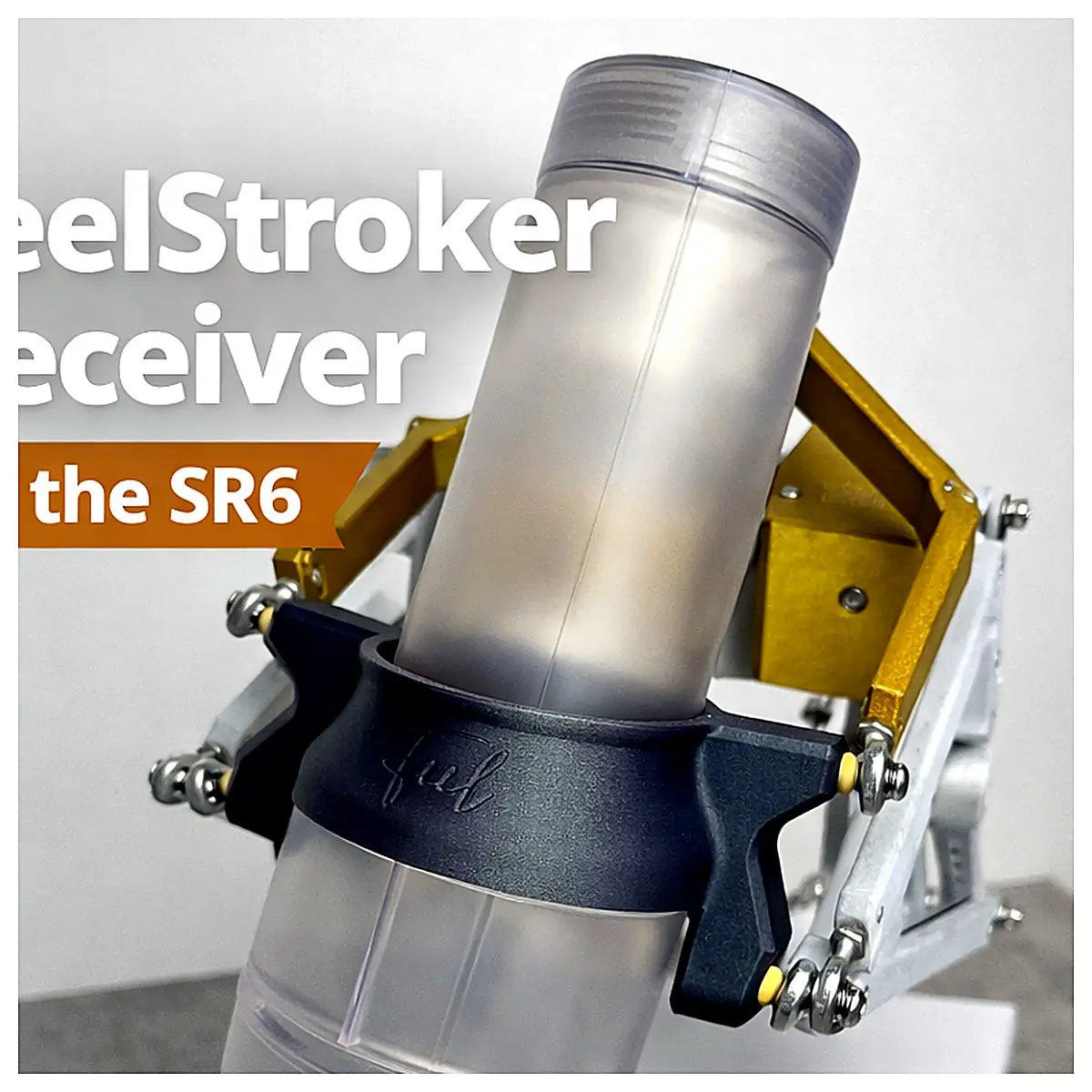 FeelStroker SR6 Receiver Mounting Sleeve Comfort Stimulation Toy Accessories Sensual Stimulator Roleplay Experience Enhancement