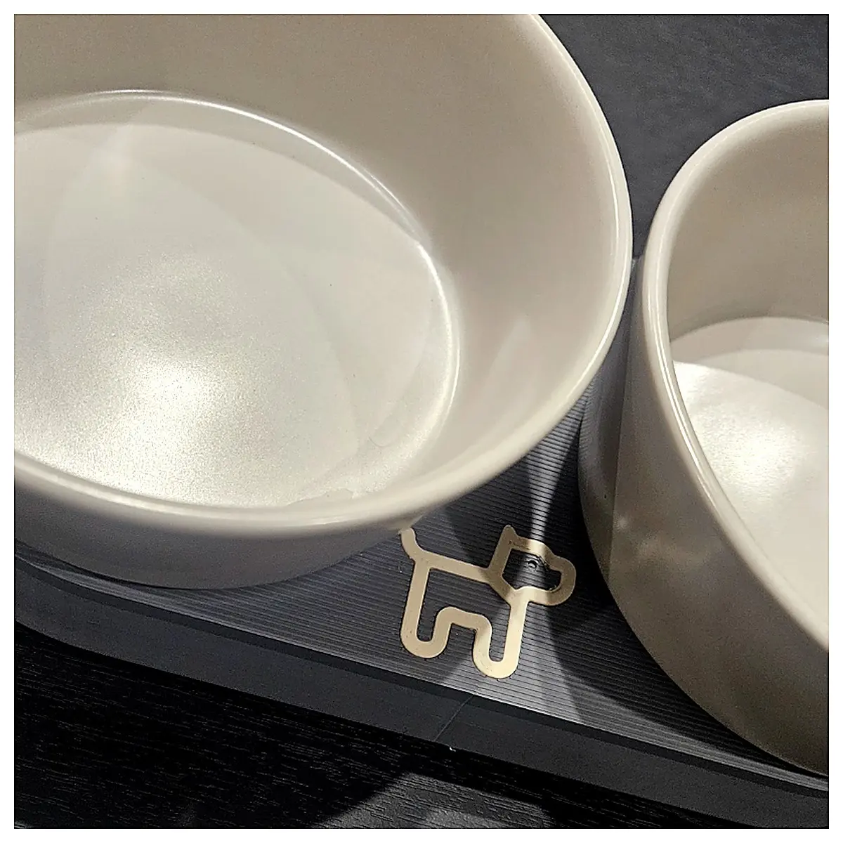Dog Bowl Set Ceramic Feeding Bowls Water Dishes Puppy Bowl Training Bowl Small Large Dogs Pet Supplies