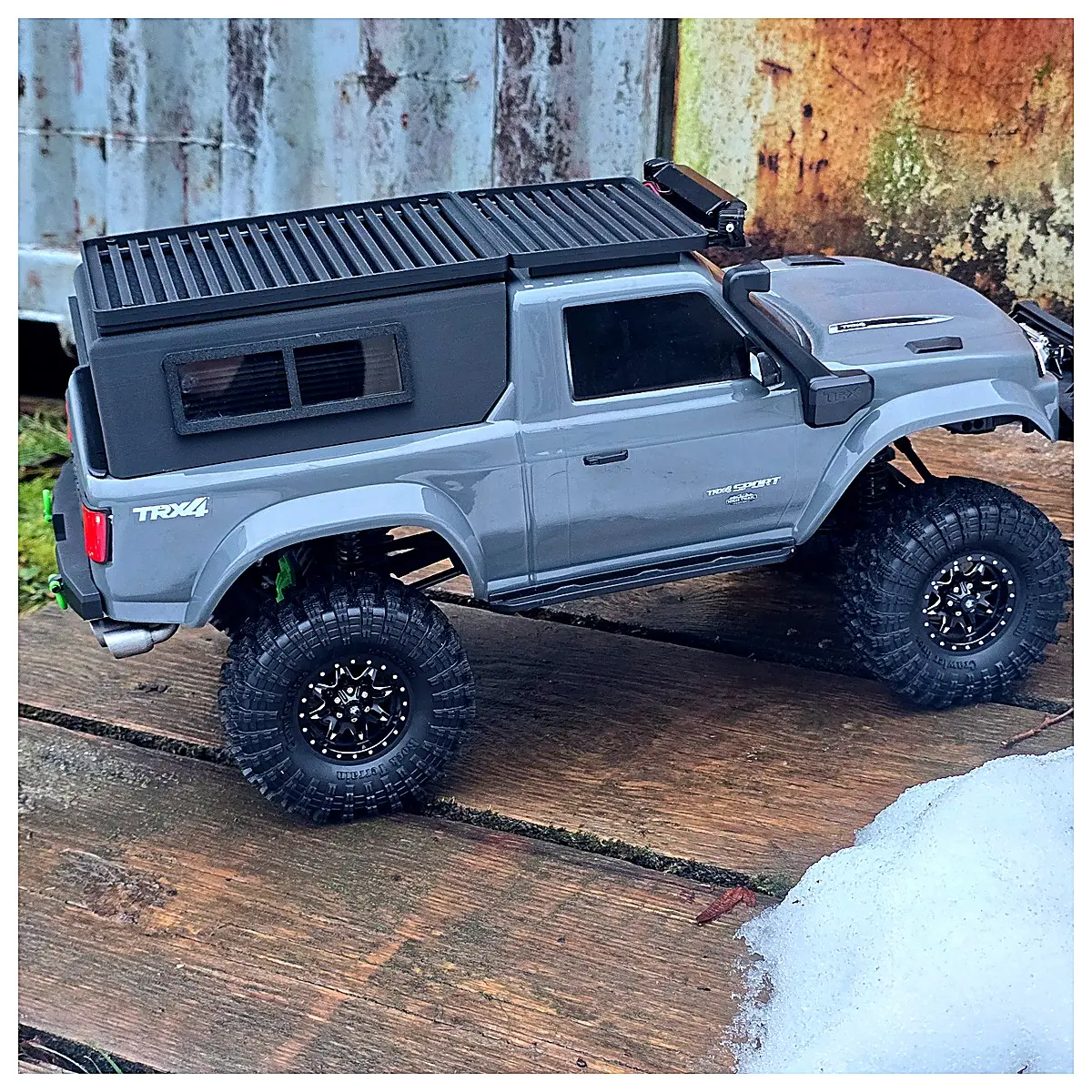 TRX4 Sport High Trail Hard Top Offroad Accessories Sport Roof Upgrade Outdoor Expedition Vehicle Parts 4WD