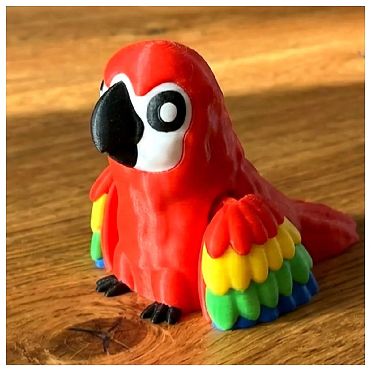 Moving Joint Parrot Toy 3D Printed Active Bird Model Bird Accessories Bird Toys Bird Decoration Bird Parts