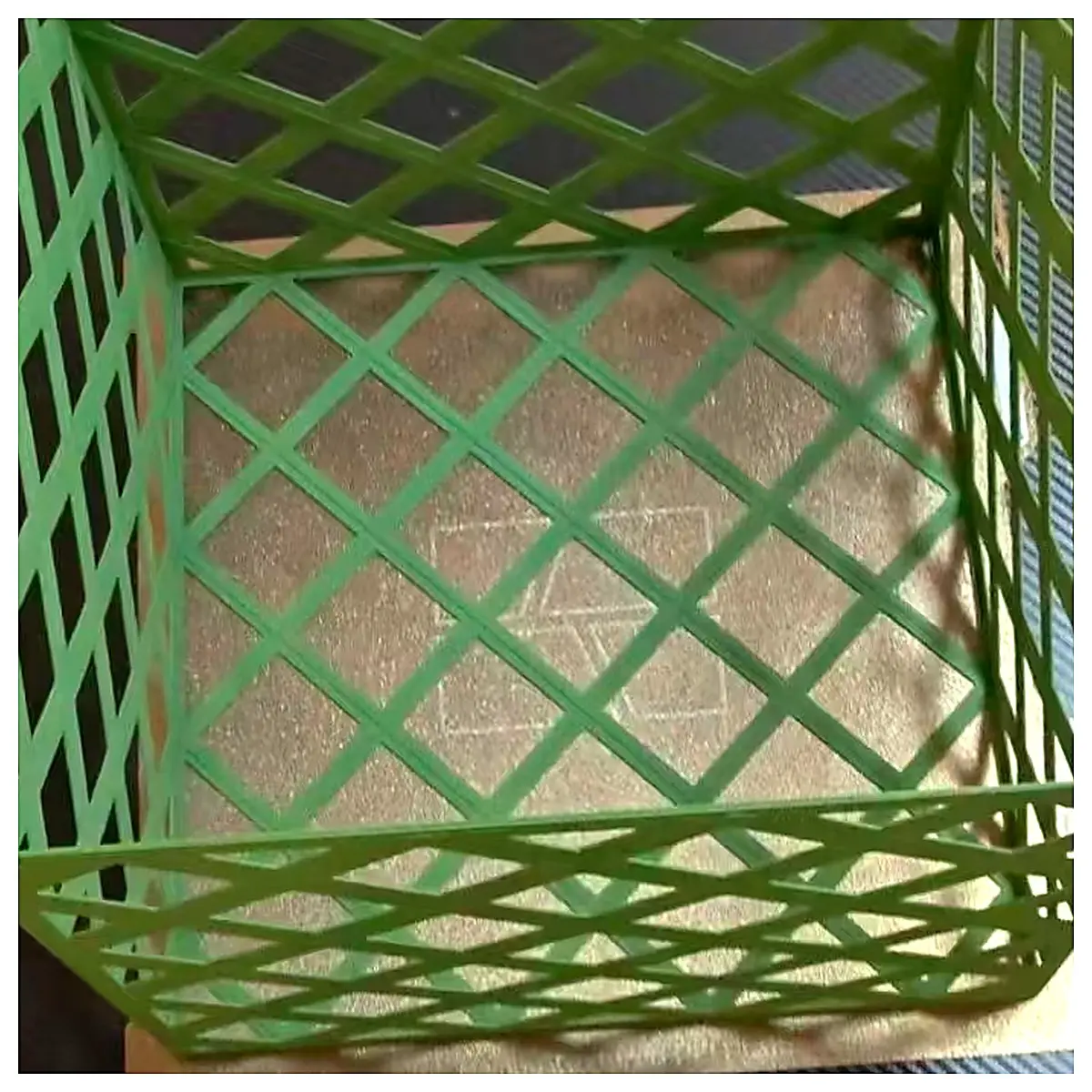 Lightweight Storage Basket Woven Shopping Bag Stackable Storage Bin Home Organization Kitchen Storage Container
