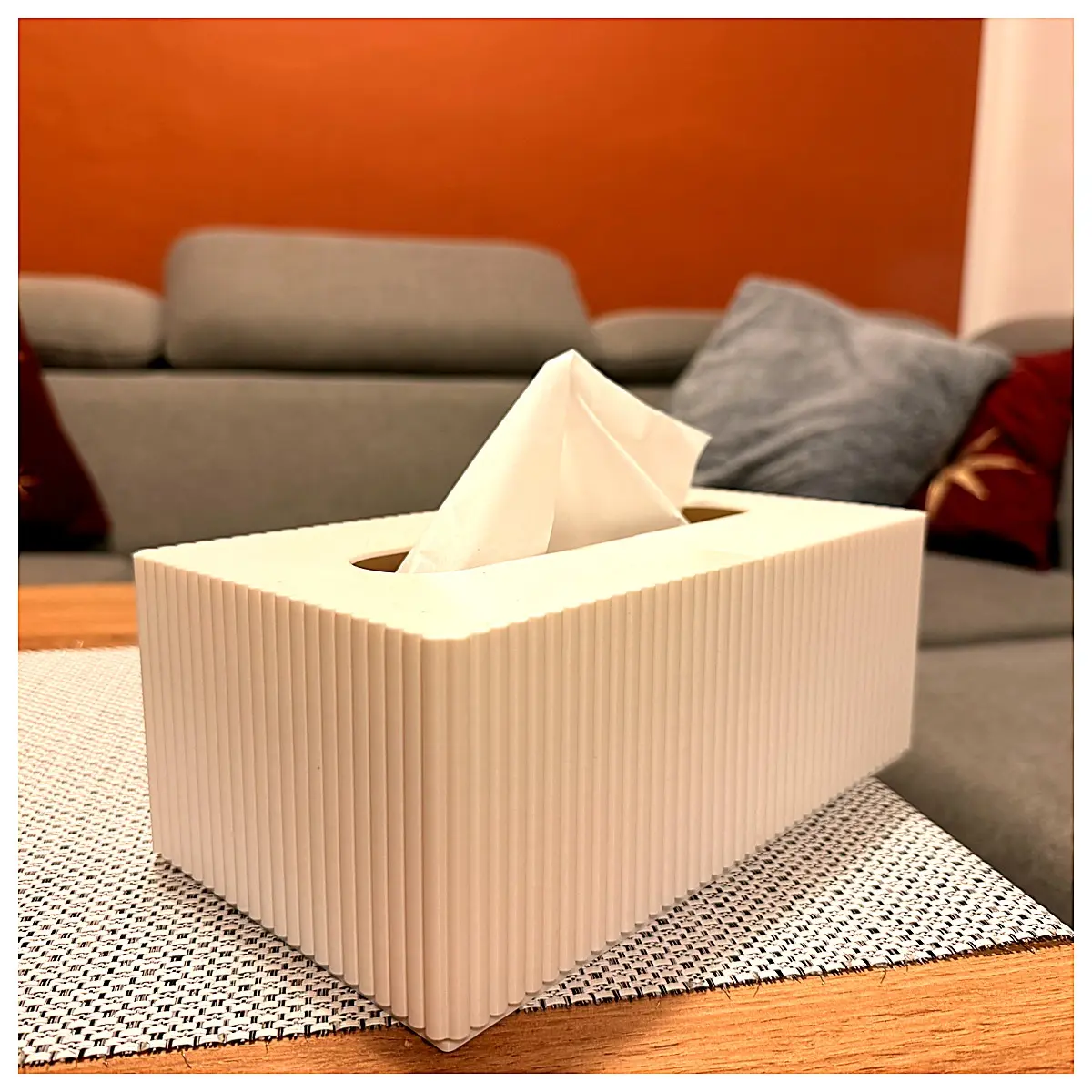 Tissue Box Dispenser Automatic Open Box Desktop Storage Office Home Tissue Holder Paper Box Paper Case Tissue Storage
