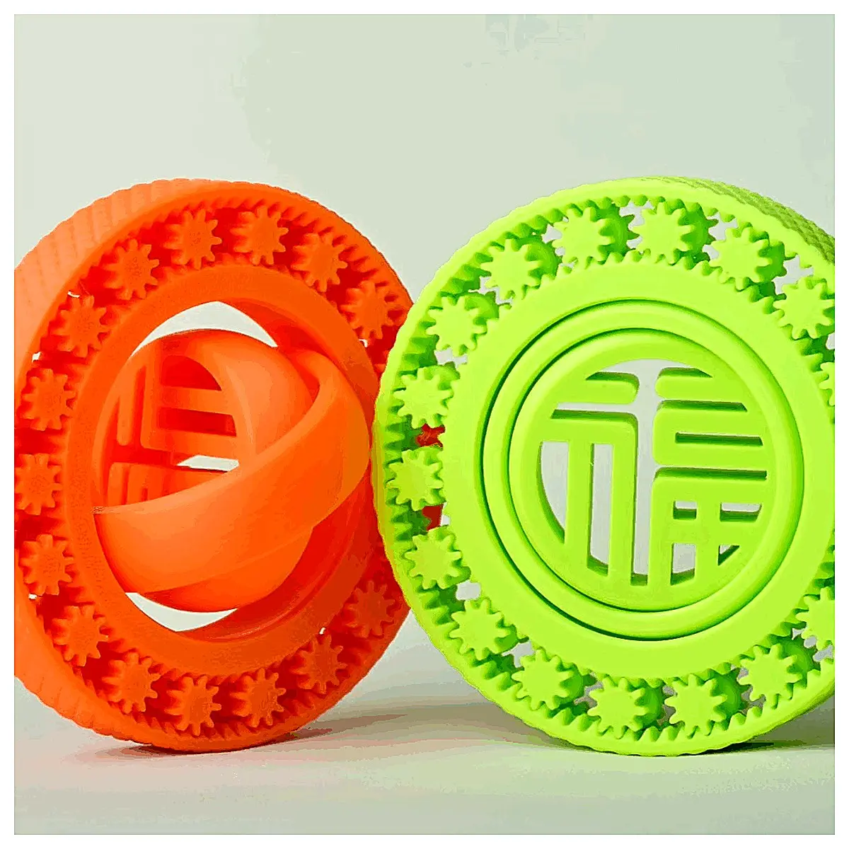 Fukui Gear Gyro Spin Disc Anti Stress Toy Fun Rotating Puzzle Toys Adult Child Stress Relief Gadget Desktop Decoration Relaxing Creative Gift