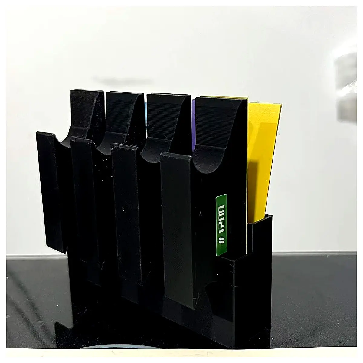 Grinding Plate Organizer Grinding Storage Box Sandpaper Holder Grinding Tool Organizer Sandpaper Clamp Grinding Accessory Storage