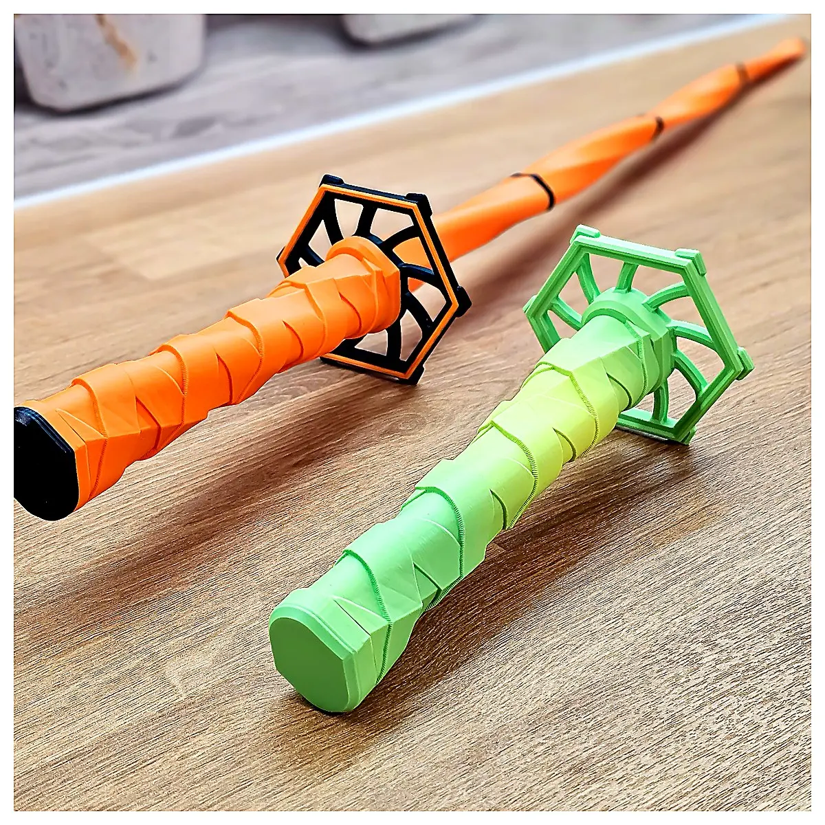 3D Printed Curved Samurai Sword Model Sword Toy Collectible Realistic