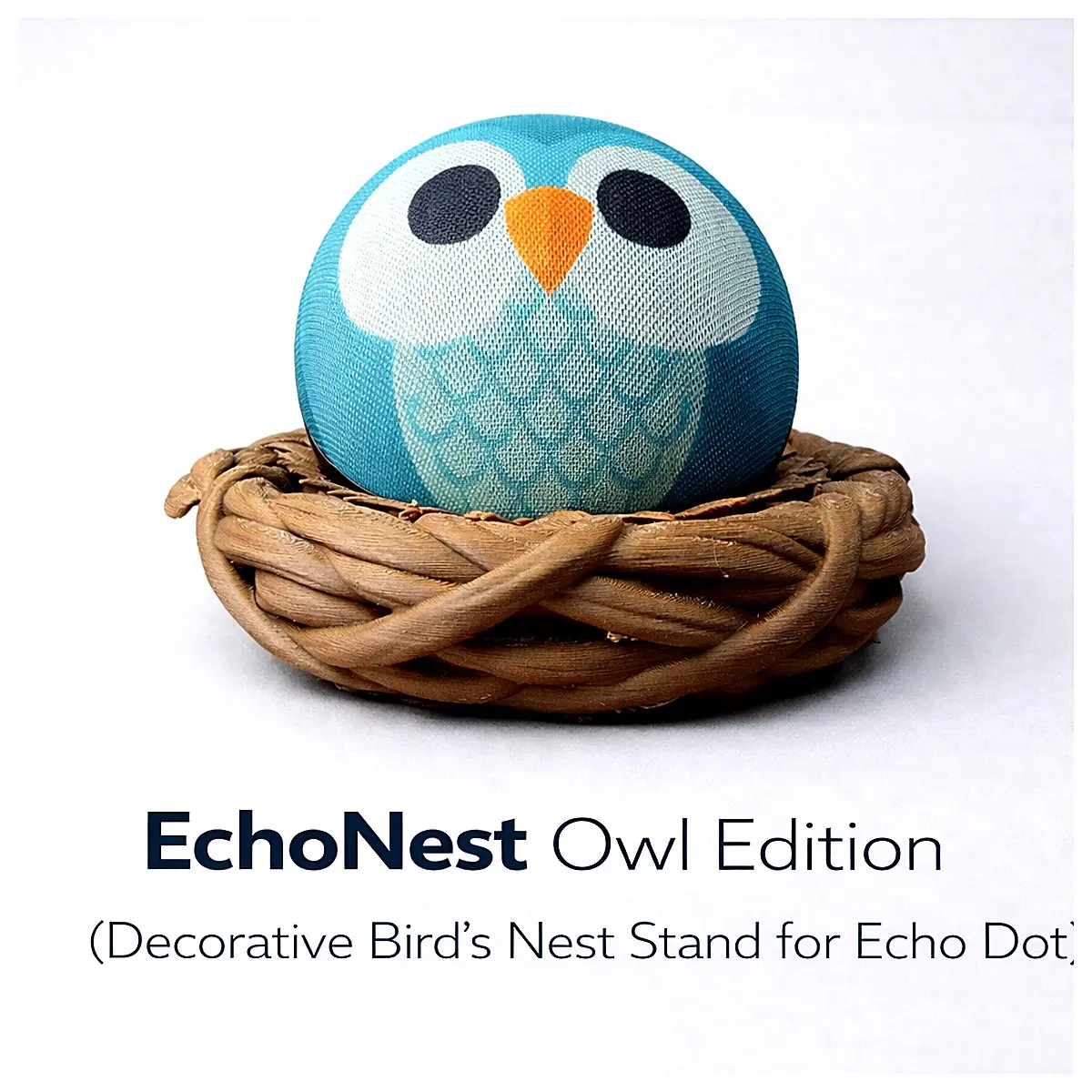 Owl Echo Dot Bird Nest Stand 2 s Desktop Wall Mount Bird Feeder Pet Station Birdhouse Accessories For Various Birds