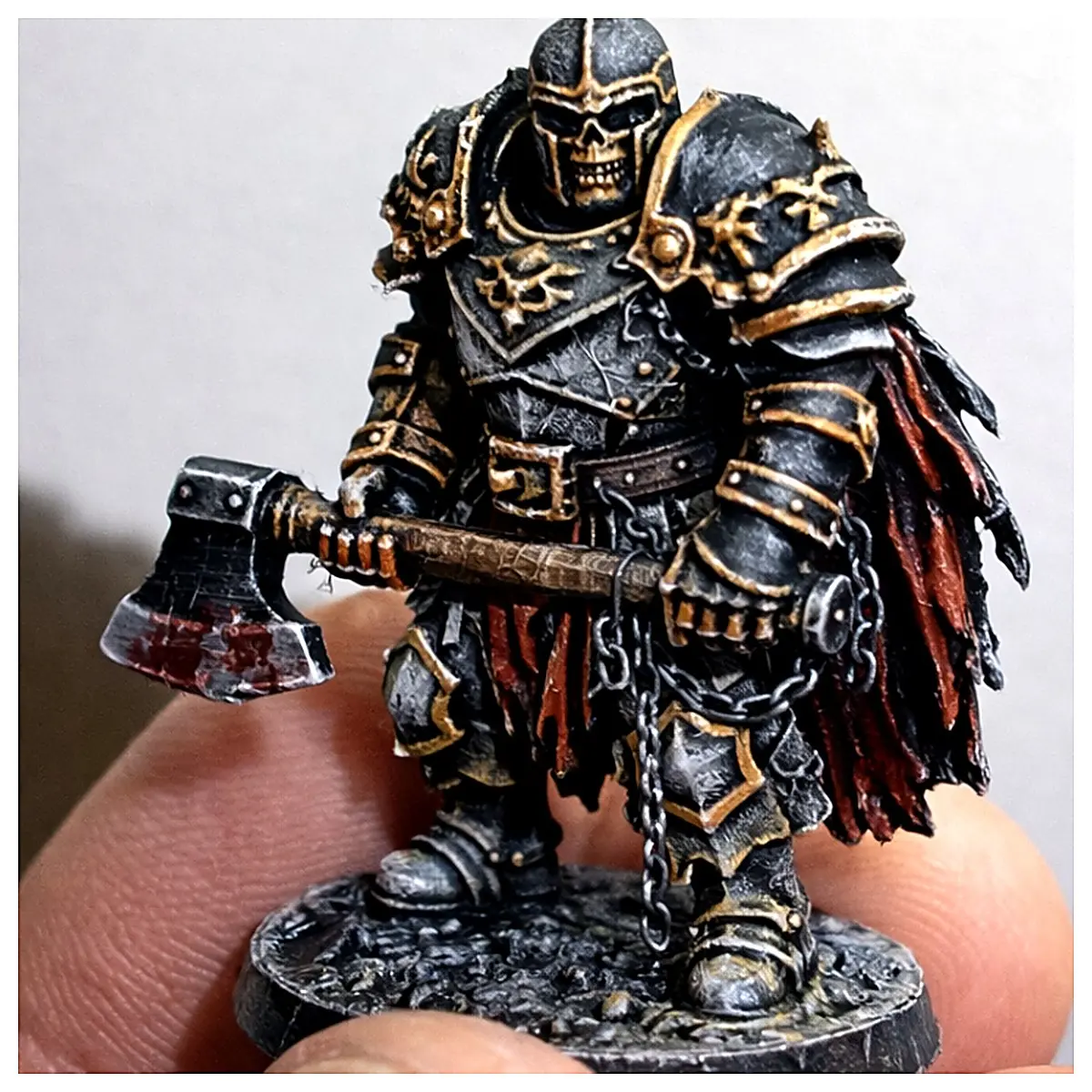 32mm DND Mini Skeleton Figure Game Miniature Scale Model Tabletop RPG Figure Accessory Character Model