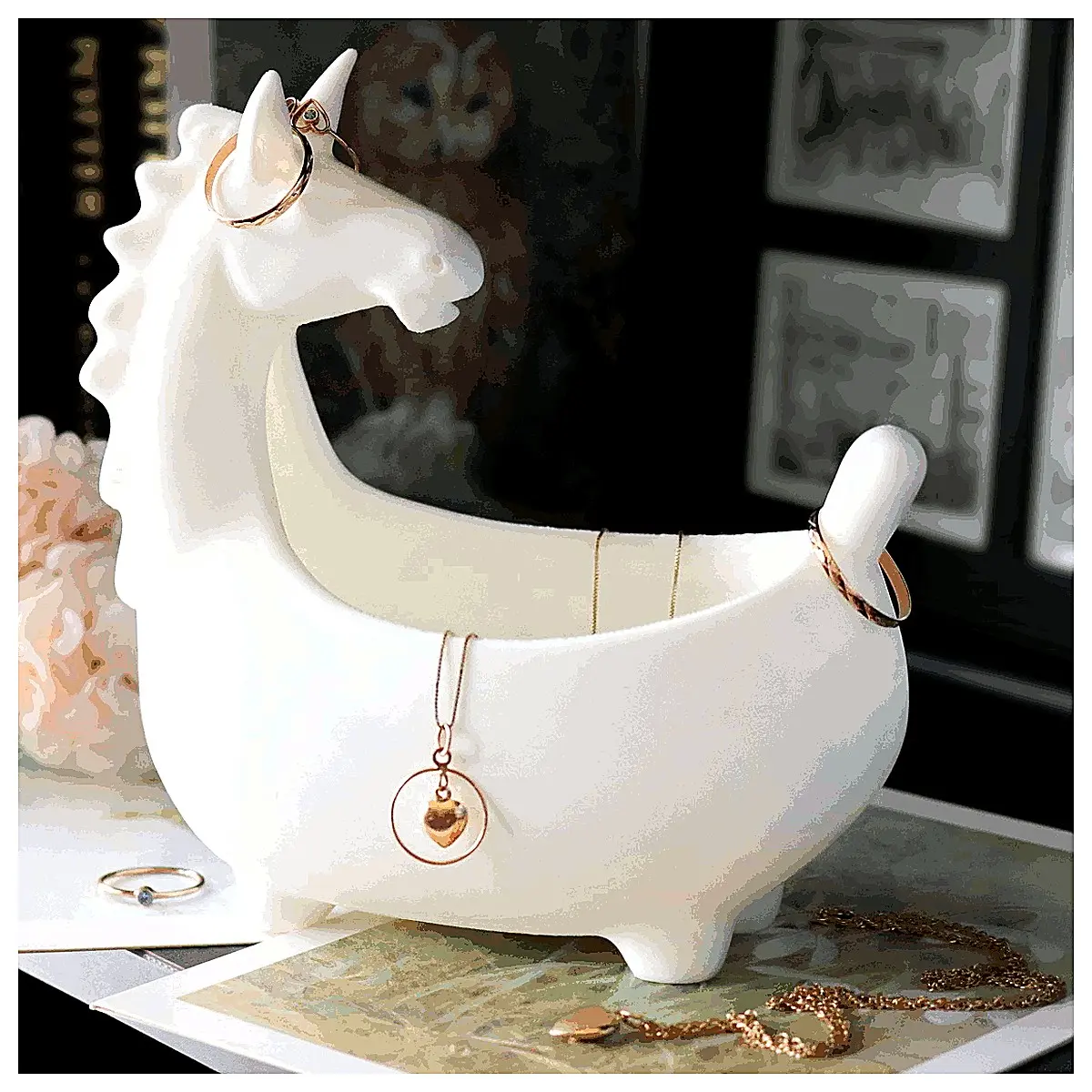 Flower Pot Stand Shelf Jewelry Display Rack Desktop Organizer for Decorations Kitchenware Serving Dishes Storage Holder