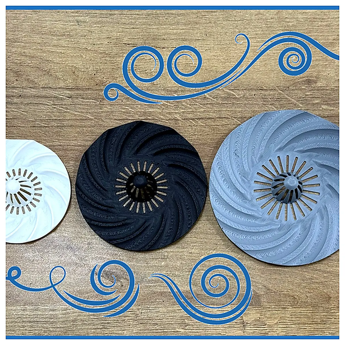 Swirl Drain Cover Replacement Parts Seal Ring Stopper Odor Blocking Kitchen Bathroom Sink Accessories Leak Repair Cover