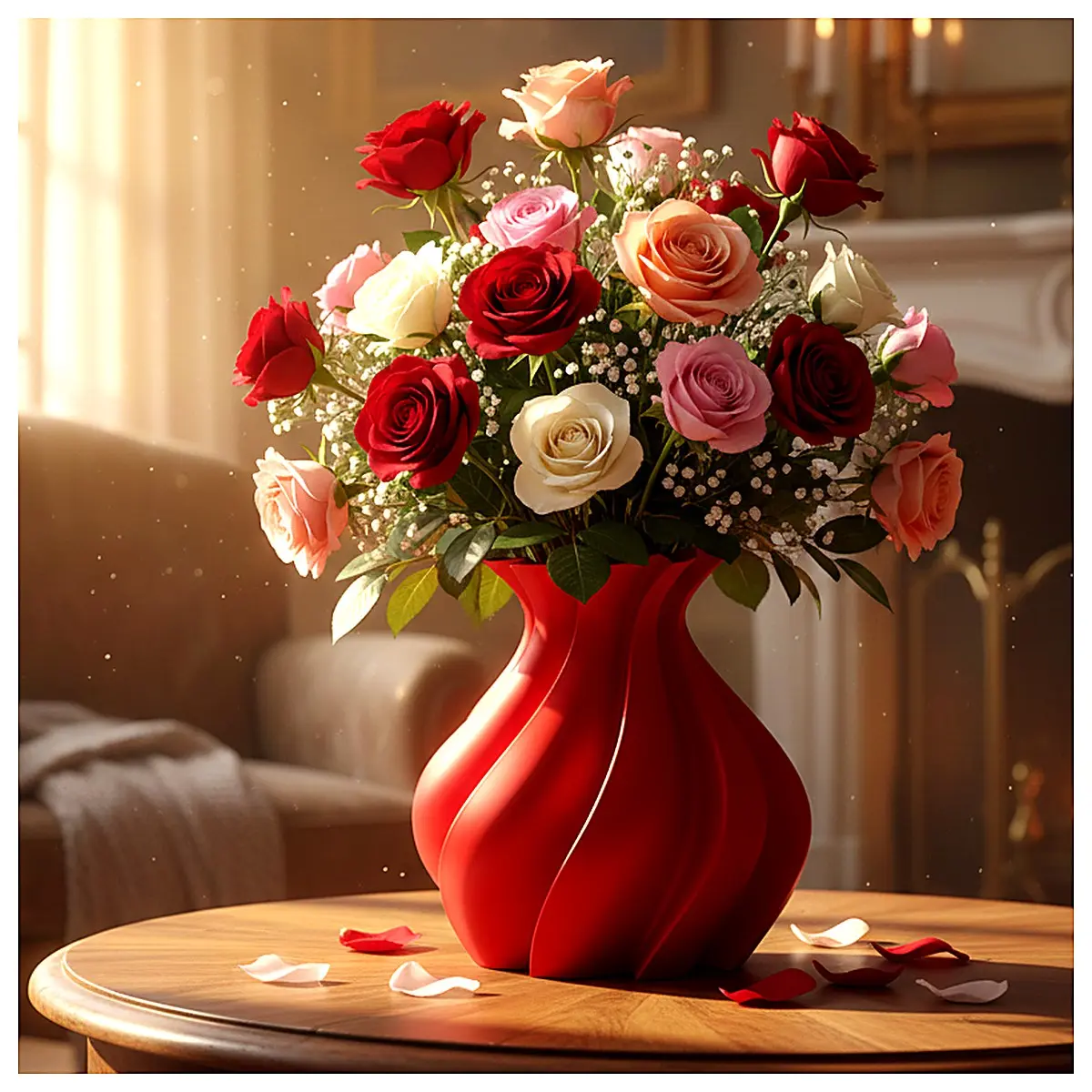 Flamenco Vase Elegant Passion Decor Party Gift Party Decoration Wedding Decor Flamenco Theme