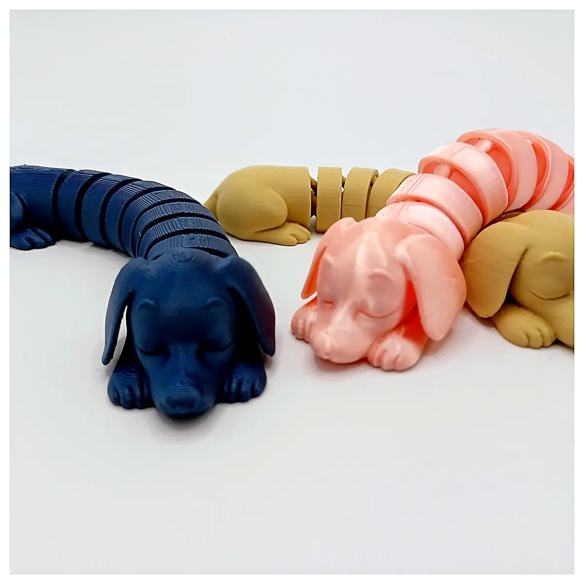 Wiggle Dachshund Dog Toy Rolling Pet Interactive Dog Toy Stress Relief Puzzle Toy Suitable for Small Dogs Training Reward