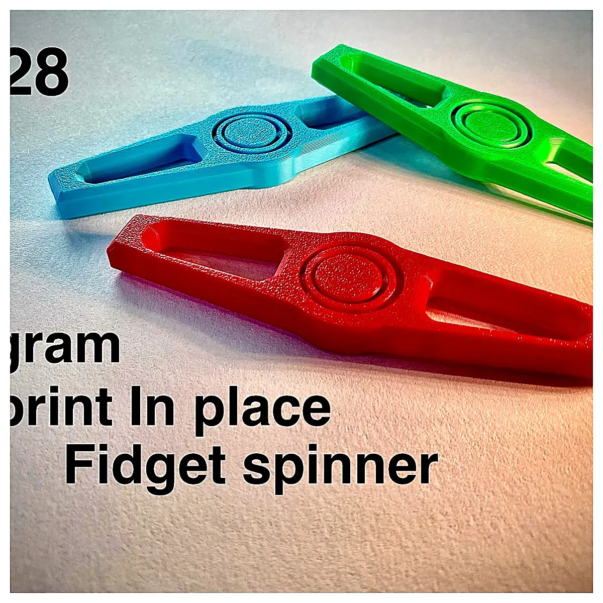 Gyro Spin Toy Fidget Spinner Stress Relief Toy Brain Teaser Sensory Toy Great Gift No Components Needed