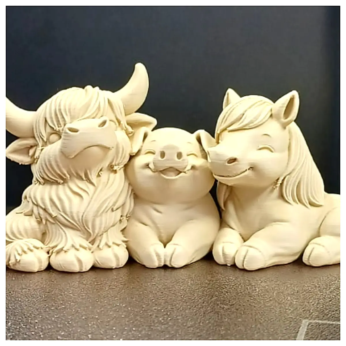 Farm Toys Animal Figures Kids Educational Toys Outdoor Play Role Playing Fun Learning