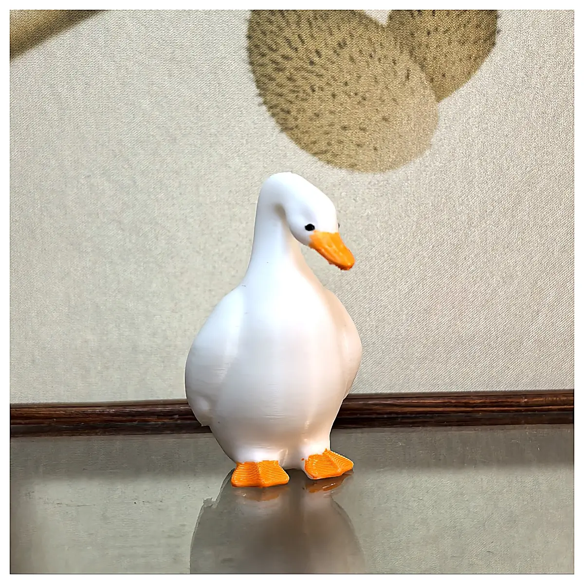 Melancholy Goose Illustration Book Cute White Model Print ing Pages for Kids DIY Craft Emotional Story Drawing