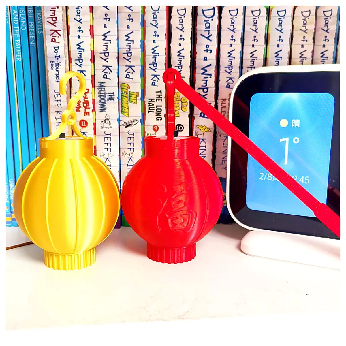 Retro Mini Lucky Character Lantern Flashlight 1 Hour Fast Projection Decoration Gift