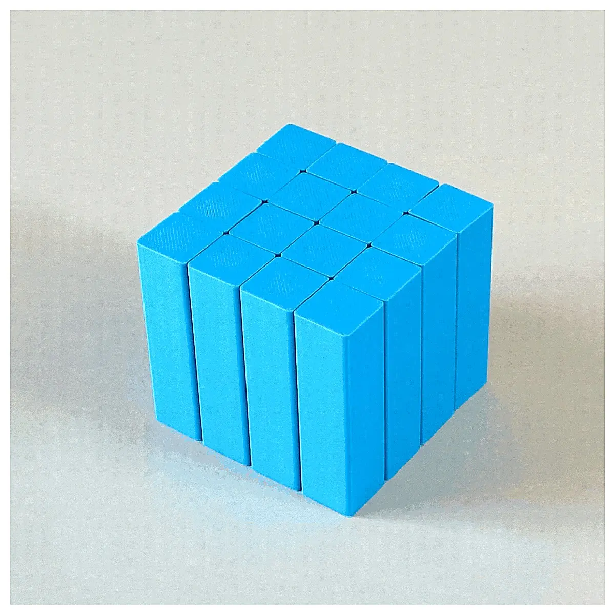 Pixel Puzzle Blocks 3D Printed s Cube Stress Relief Brain Teaser Puzzle Toy Fun Decompression