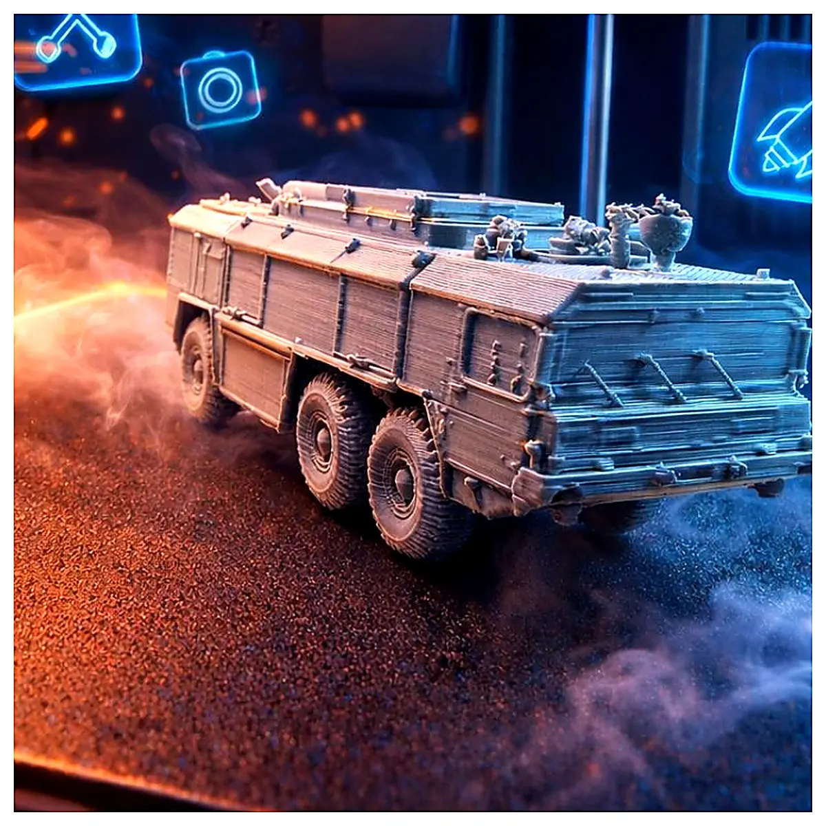 Airport Fire Truck Parts 3500 FlKfz 3500 Fire Truck Components Emergency Response Equipment Fire Truck Accessories