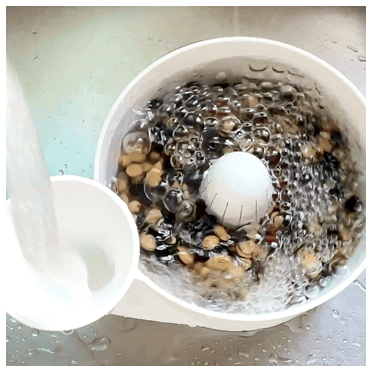 Smart Rice Vegetable Washer Wide Inlet Food Cleaning Machine Quick Clean Kitchen Appliance Smart Wash Easy Clean Automatic Wash Fruit Veggie Prep
