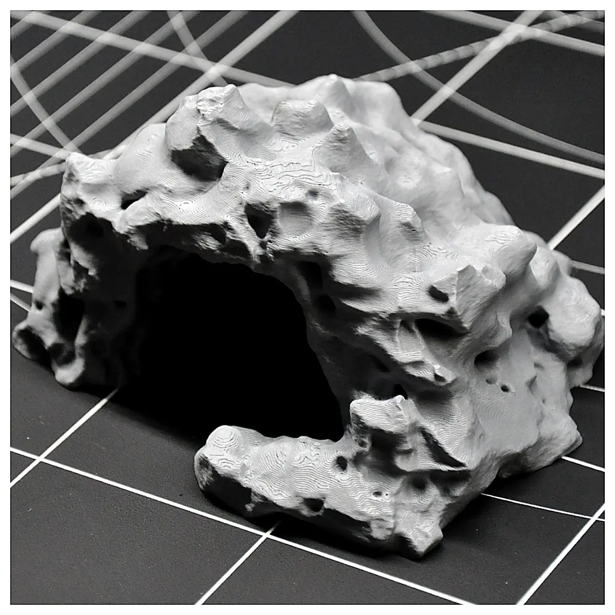 Sand Cave Model Miniature Terrain Landscape Desktop Scene DIY Model Decoration Indoor Decor Landscape Accessories