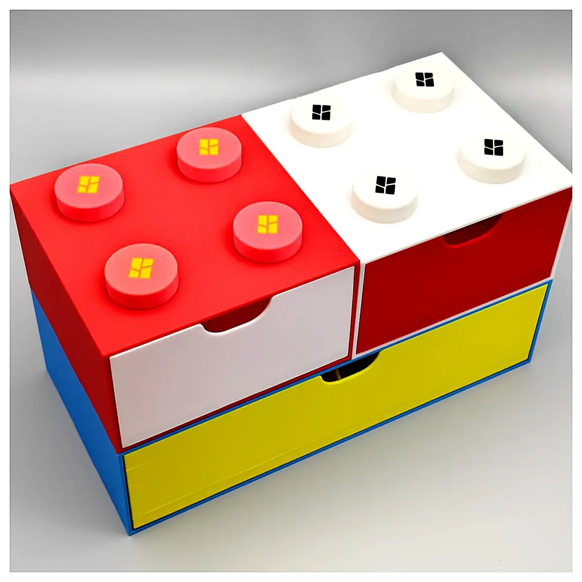Stackable Building Blocks Storage Box Toy Organizer Storage Container Multi Layer Box Kids Toy Storage Creative Home Decor
