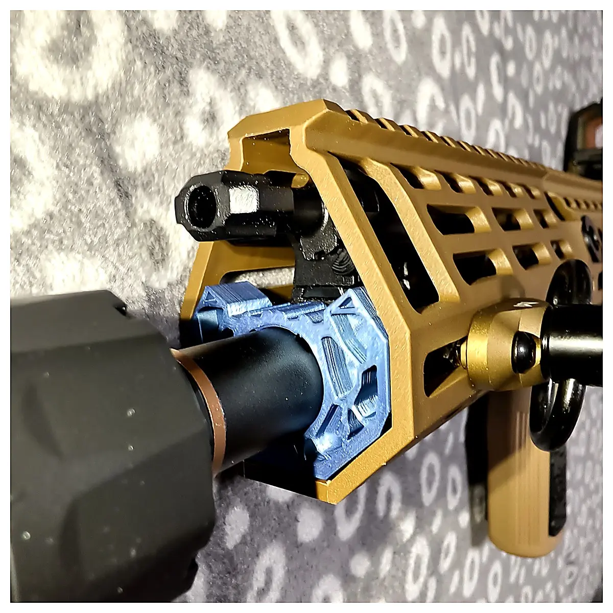 UDL XM7 Fishbone Stabilizer Bracket Slot Groove Support Dual Sided Fishbone Support Sports Competition Enhanced Stability