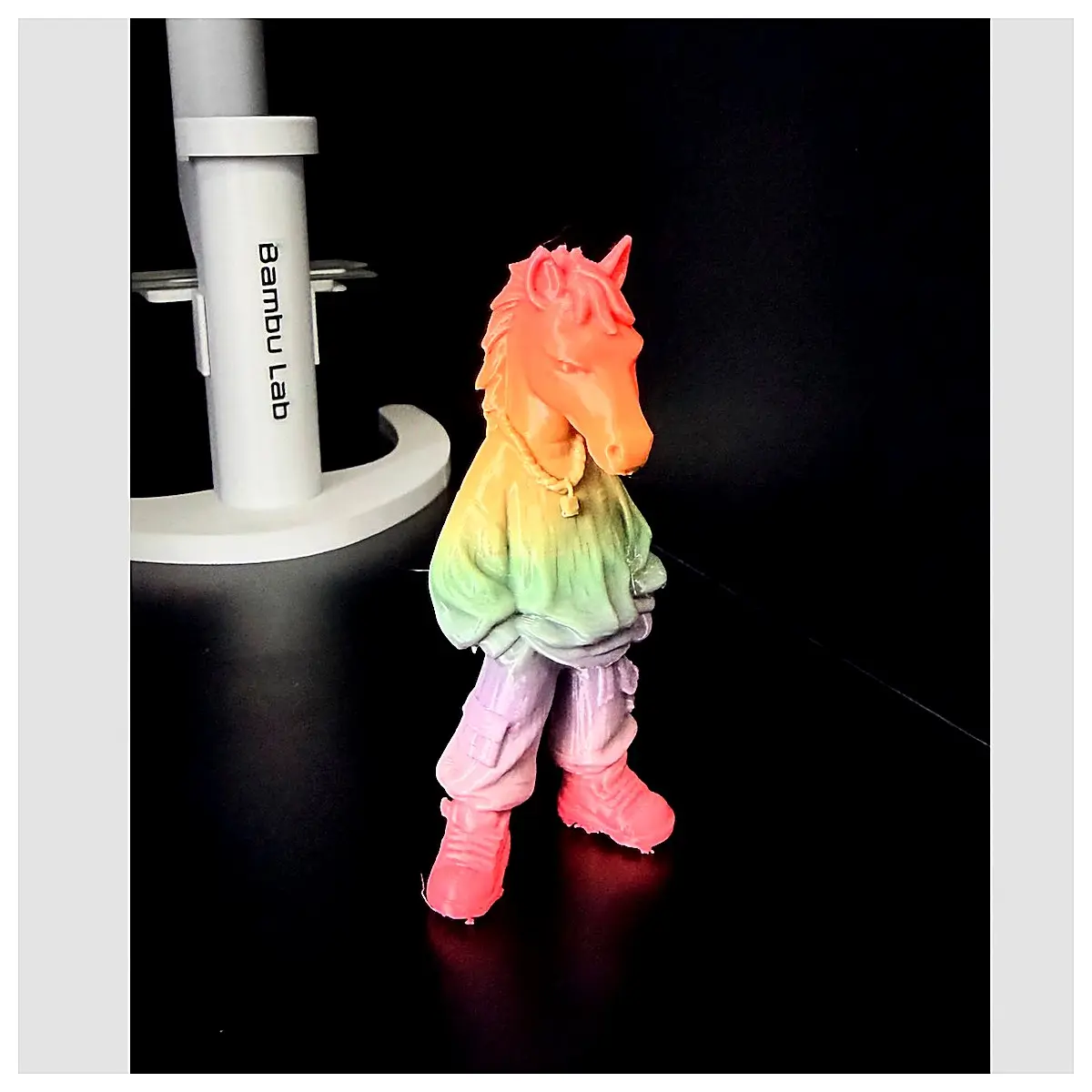 Trend Horse Series Fun Horse Toys Kids Educational Mini Inflatable Horse Birthday Gift Riding Game Accessories Toy Parts