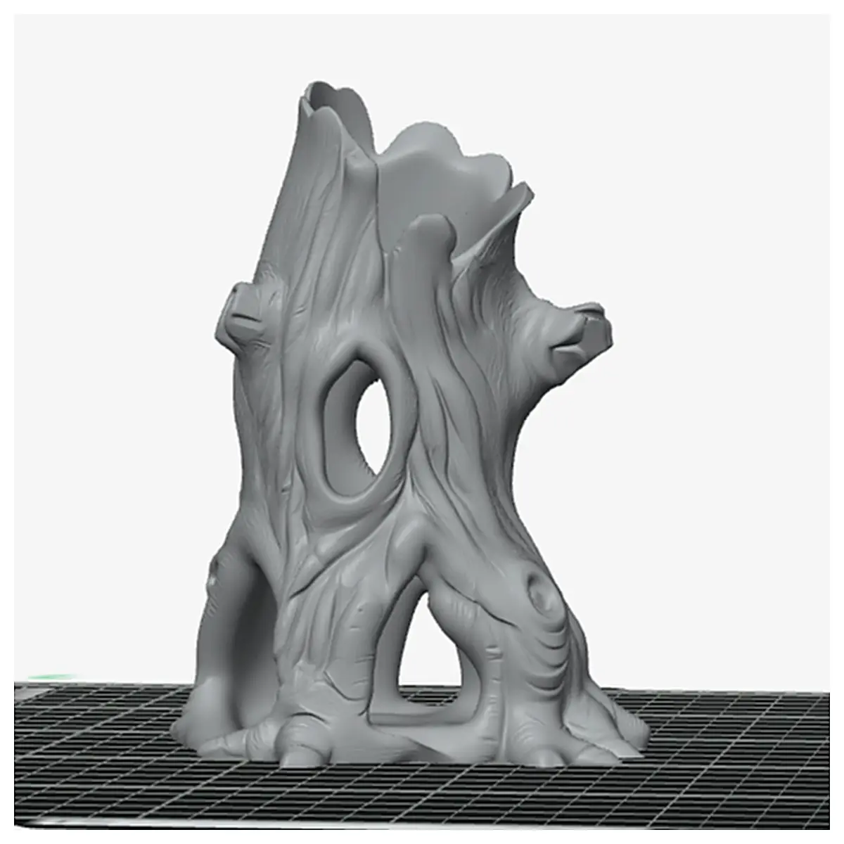 Porous Hollow Tree Stump Fish Hideout Toy No Support Required Creative Indoor Game Fish Shelter Puzzle Fun Tree Stump Play