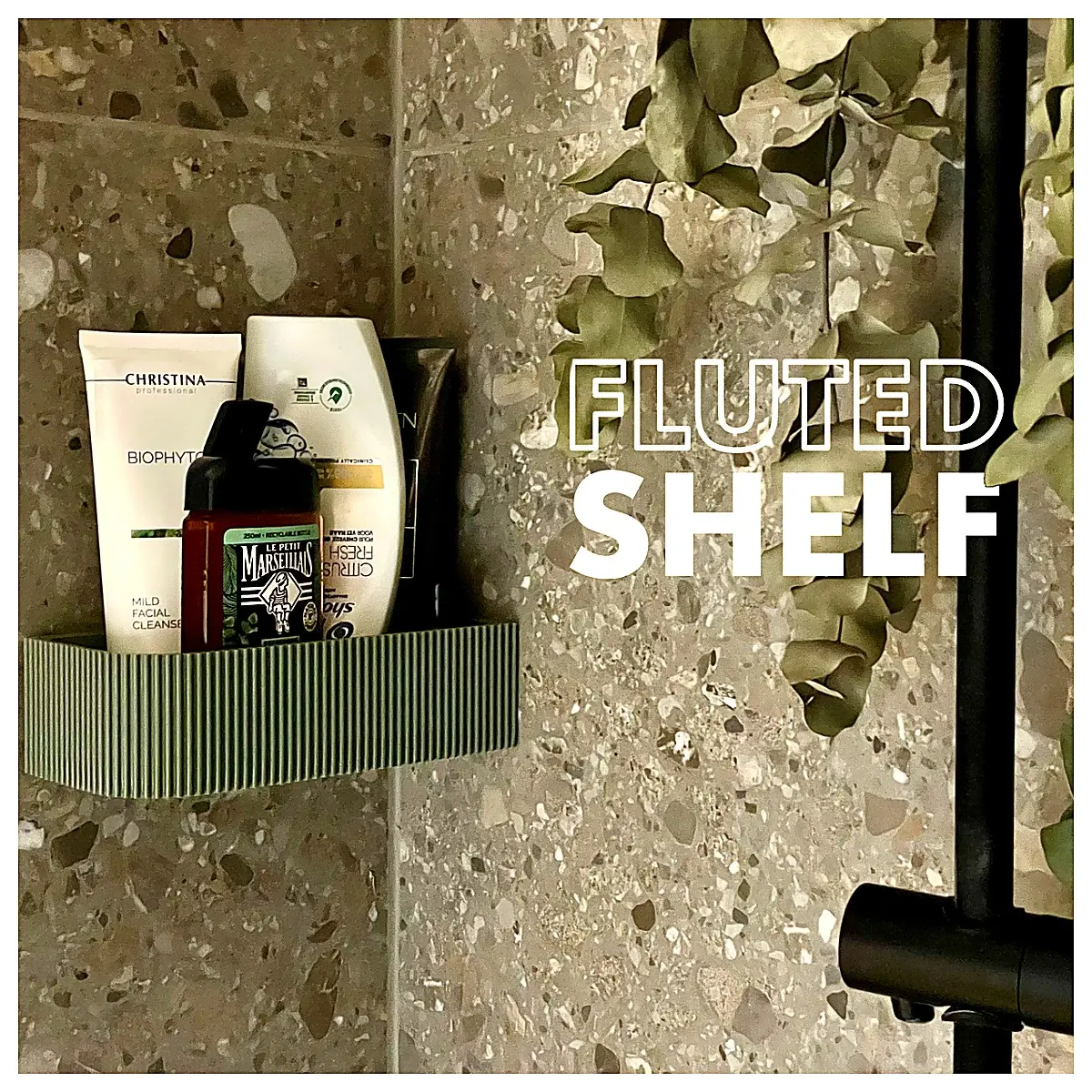 Recessed Shelf Bathroom Floating Storage Rack Simple Hanging Organizer Wall Mounted Storage Space Saving Accessories