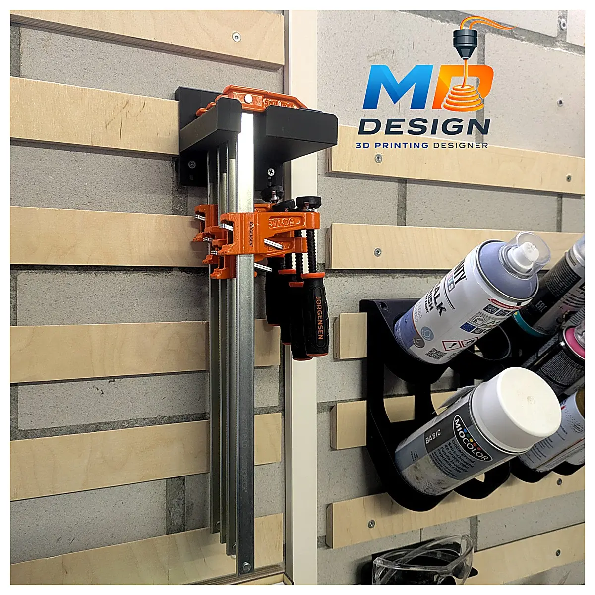 French Tongue Groove Clip Fasteners Wall Panel Support System Decorative Wall Brackets Wallboard Accessories Installation