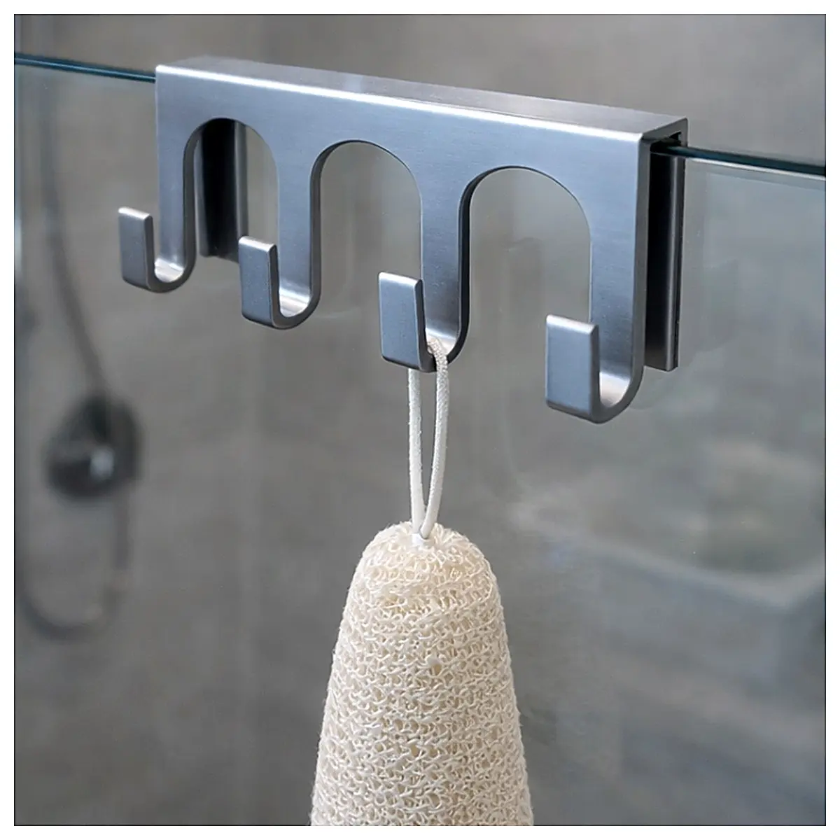 Shaving Holder Stand Shower Catcher Hooks Wall Mounted Shelf Bathroom Accessories Bath Hardware