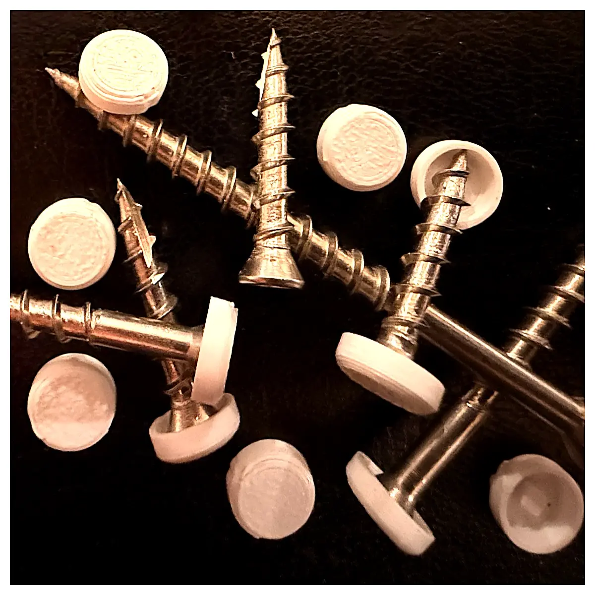 7 8 Round Head Decorative Screw Caps Covers Screw Caps Decorative Parts Car Decoration Accessories Vehicle Parts Auto Supplies