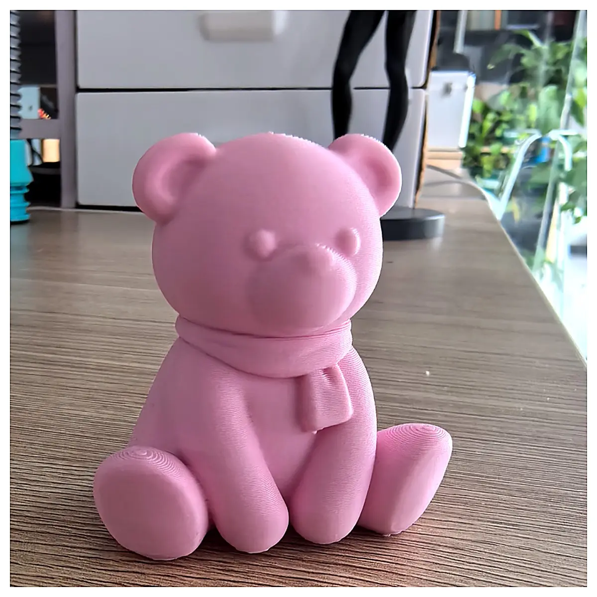 Cute Little Bear Knit Scarf Children s Warm Winter Wool Neck Warmer Baby Girl Accessories Winter Hat