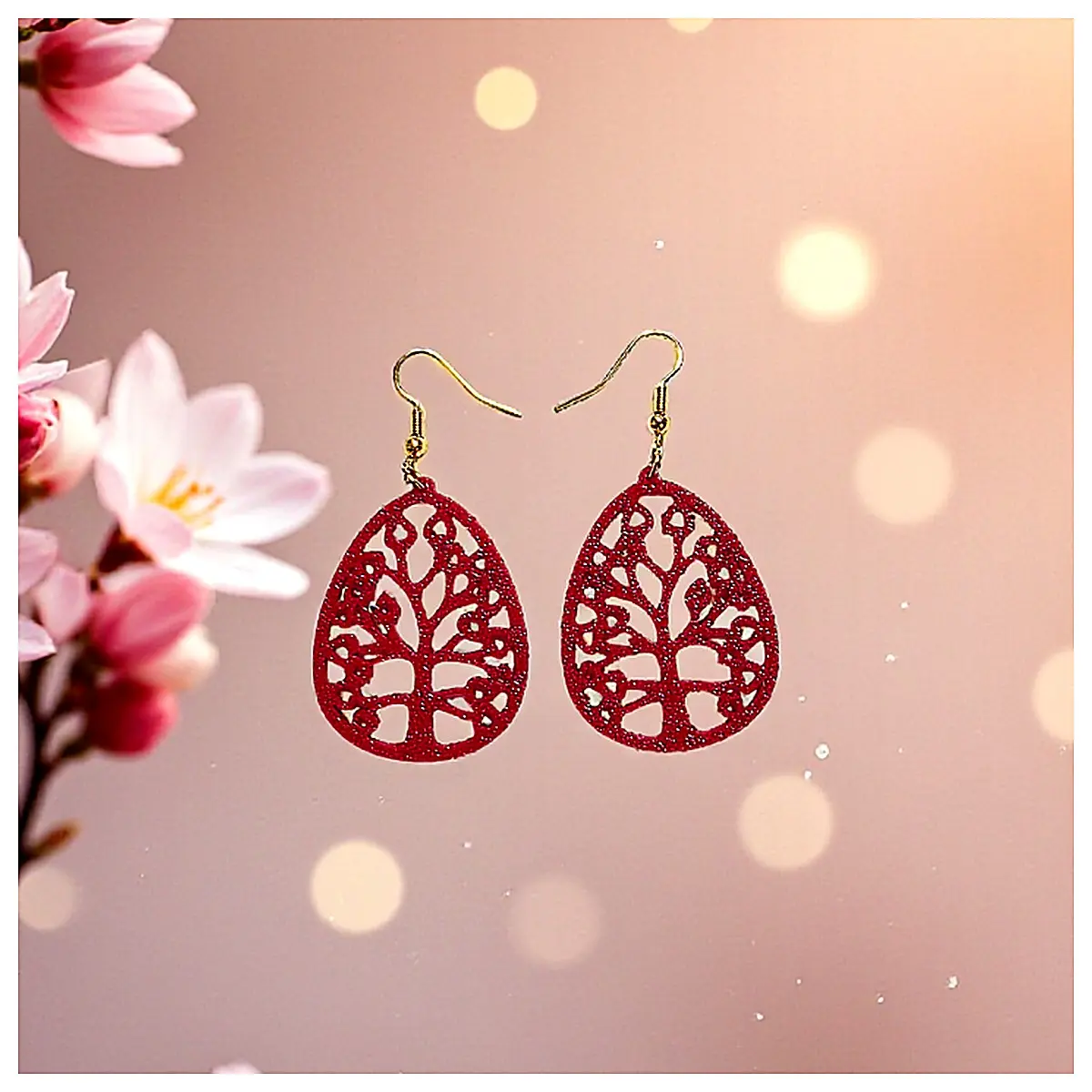 Easter Egg Earrings Women s Bunny Decor Tree Stud Earrings Festive Gift Decoration Christmas Earrings Holiday Gift