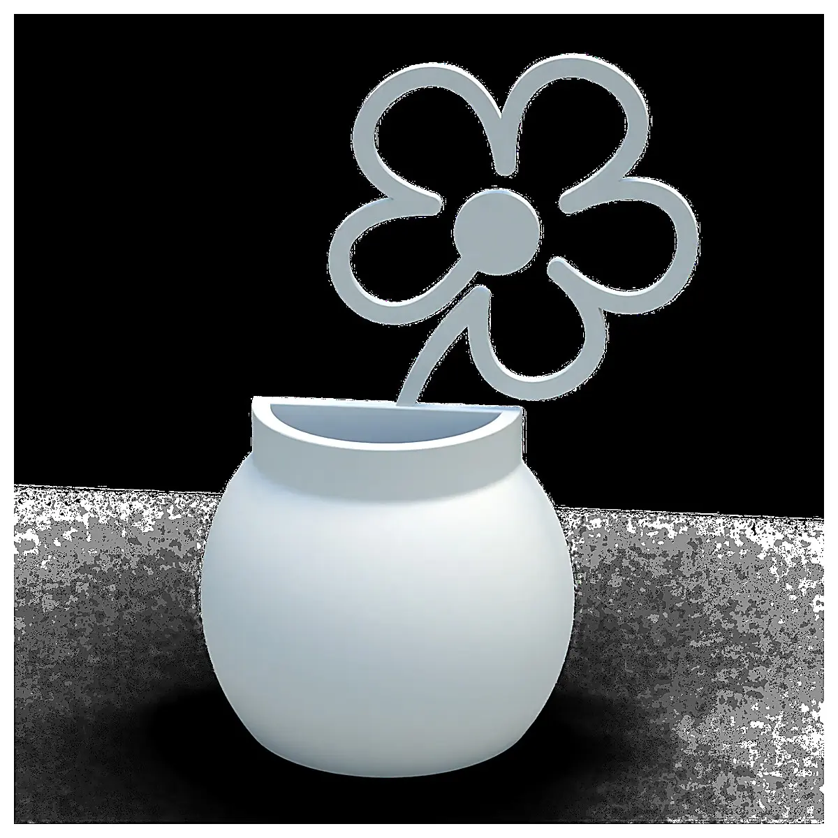Message Holder Vase Decoration Small Figurine Desktop Ornament Living Room Study Room Minimalist Modern Creative Gift Decoration