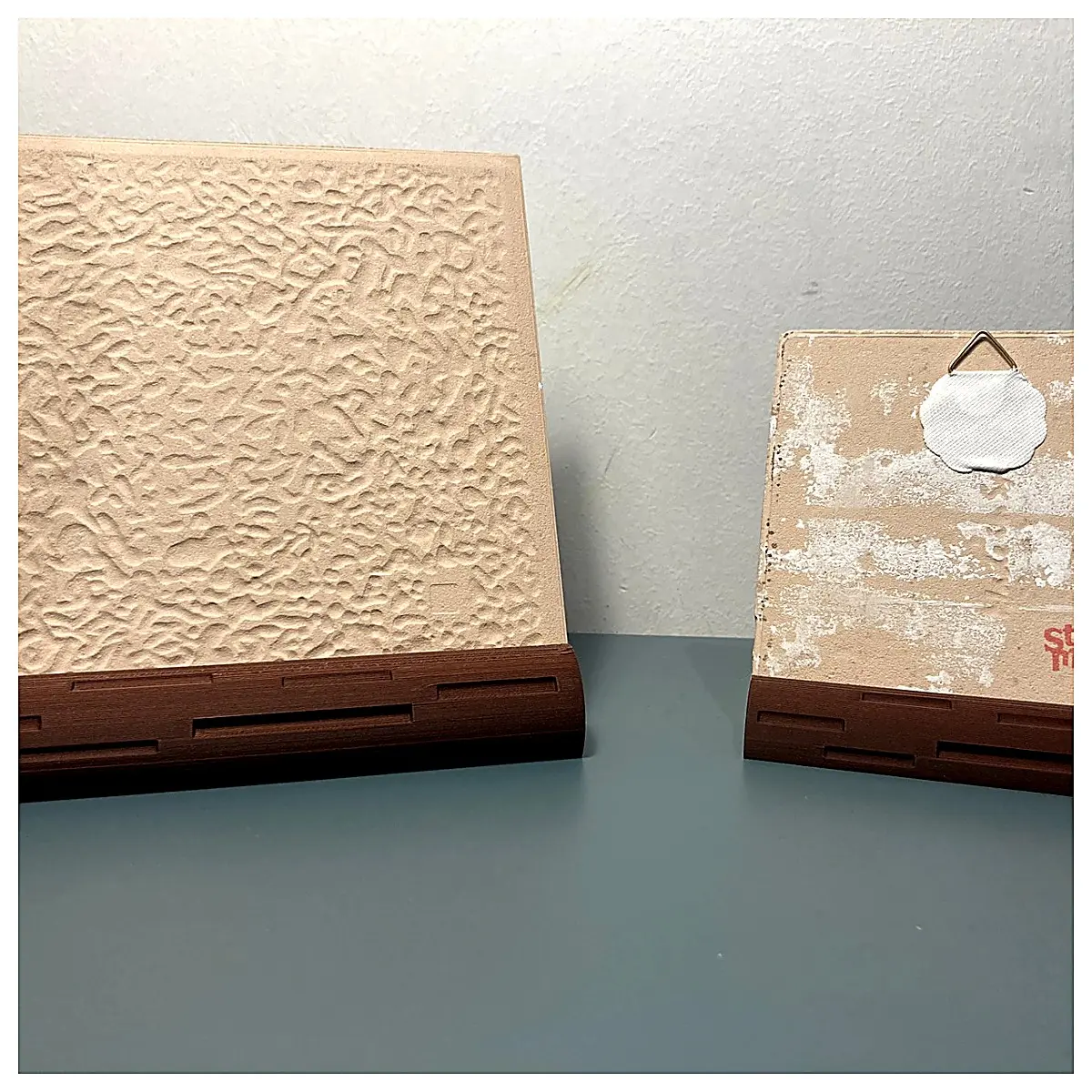 Wooden Tile Support Base 67mm 78mm Thick Support Feet Wall Mounting Brackets Tile Support Accessories Dimensions Installation