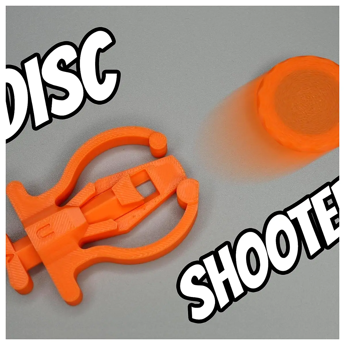 Disc Shooter Performance Edition Print in Place Design Shooting Accessories Training Gear Outdoor Target Practice