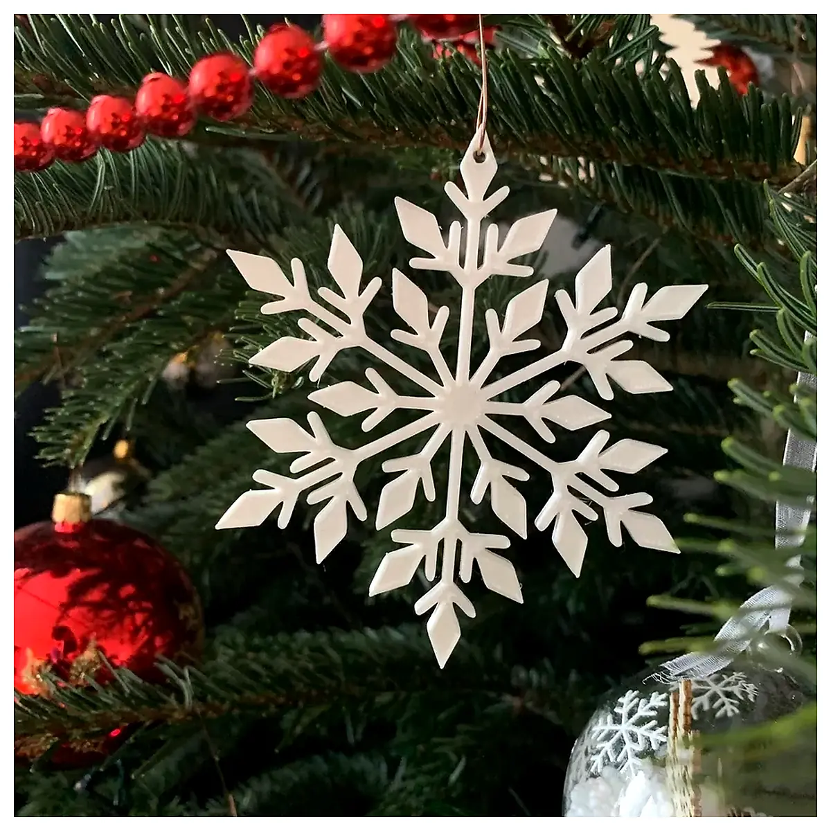 Snowflake Decoration Wallpaper Wall Stickers Decorative Panels Wall Decor Creative Wall Coverings Wholesale