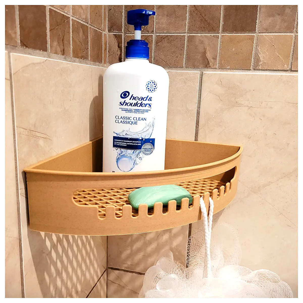 Shower Corner Hook Set Shower Accessories Hooks Holders Shelf Bathroom Wall Mount Easy Installation Shower Supplies