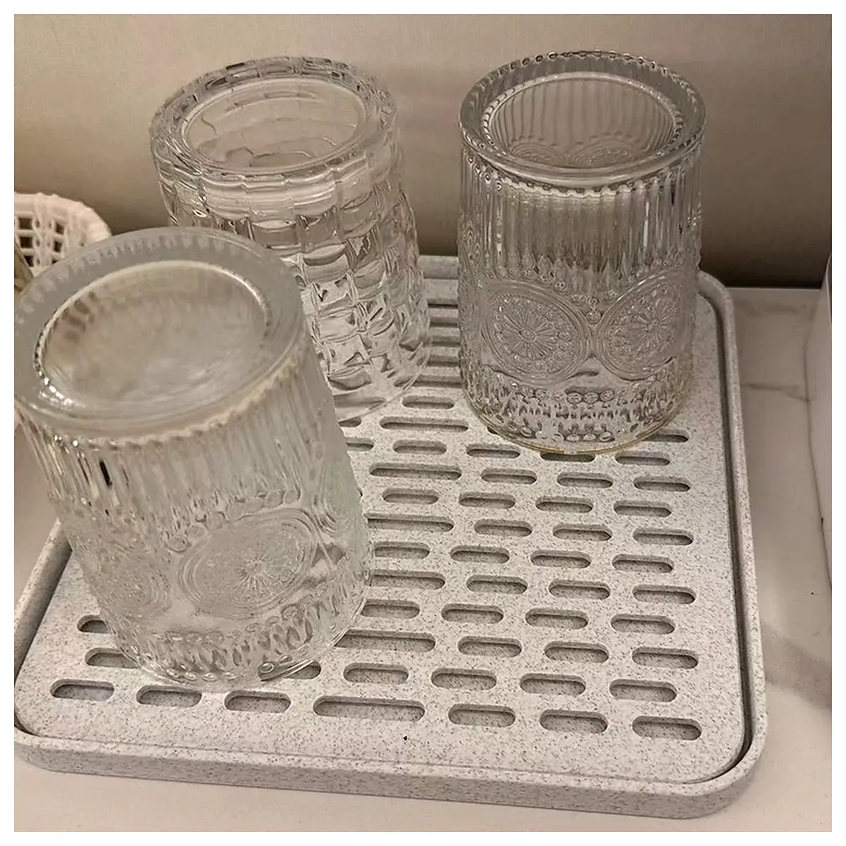 Cup Draining Rack Dish Holder Kitchen Drip Tray Drainage Stand Bowl Organizer Essential Kitchen Accessory