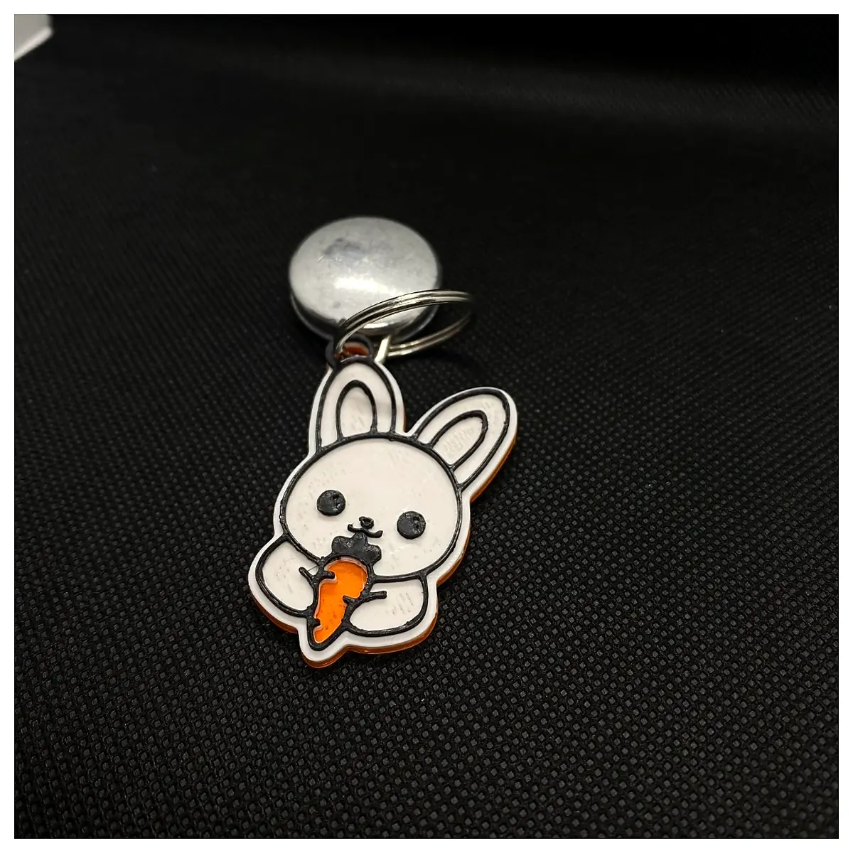 Rabbit Keychain Cute Animal Pendant Keyring Charms Pet Accessory Cute Gift Rabbit Decoration