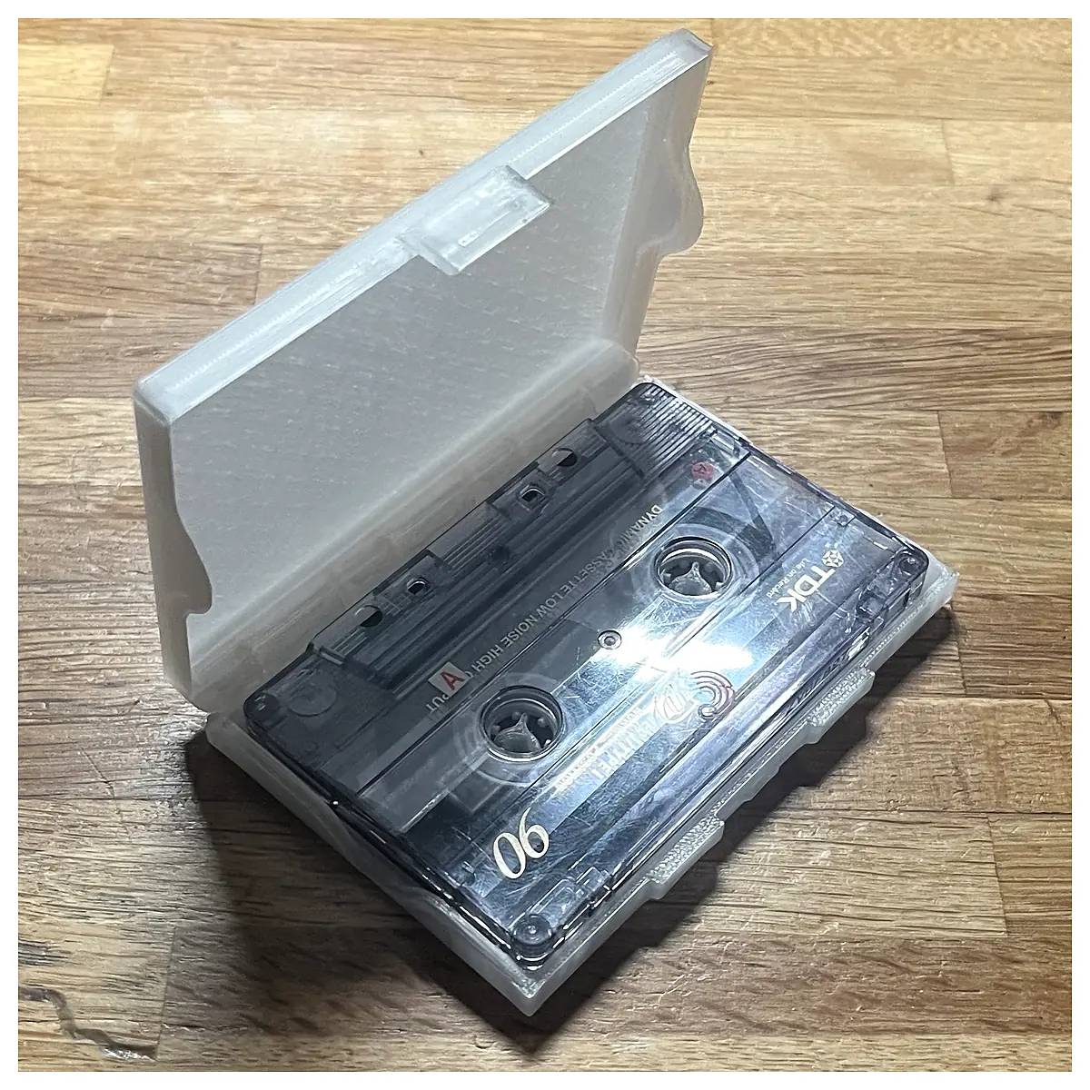 Tape Cassette Box Storage Transport Protection Packaging Container Tape Safety