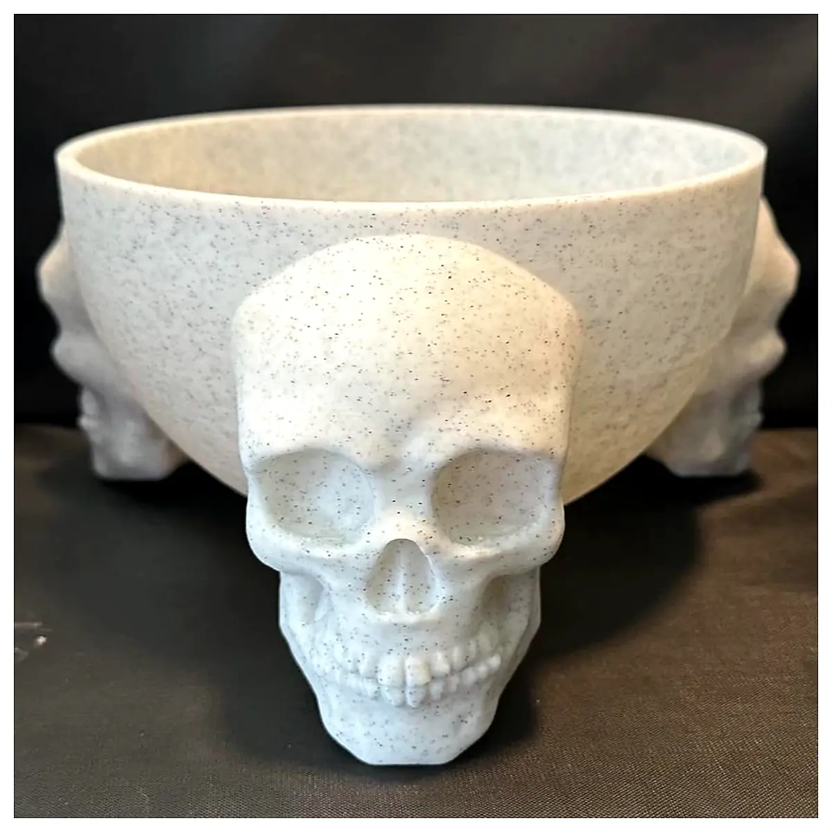 Skeleton 3 Legged Floating Bowl Planter Candy Dish Creative Desktop Decoration Floating Bowl Candy Display Stand Floating Ornament Floating Planter