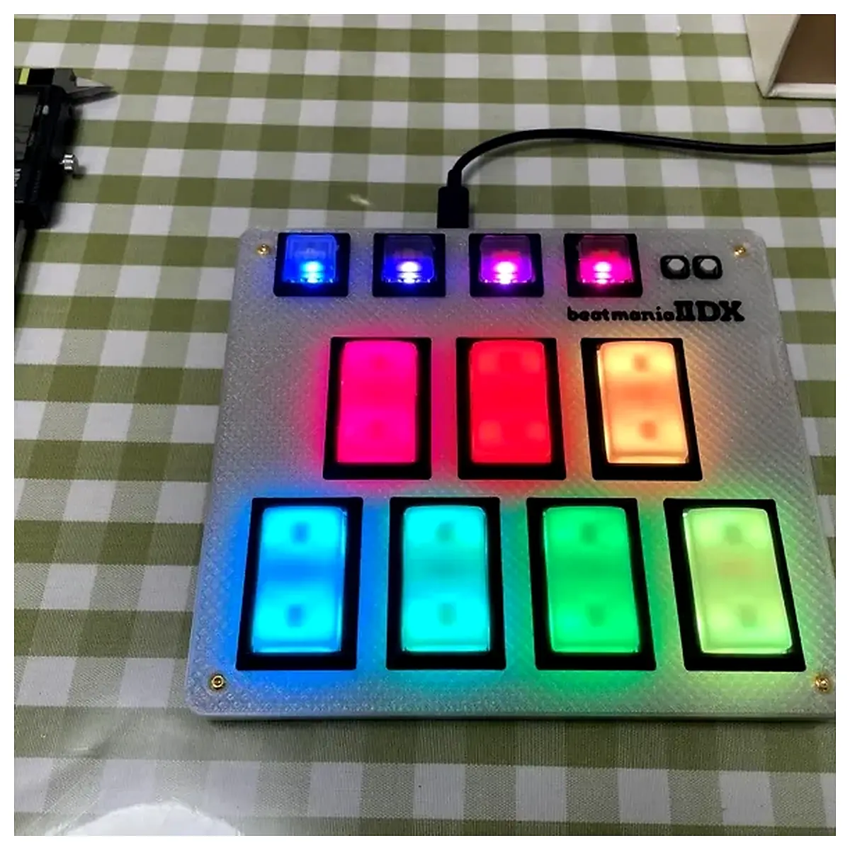 IIDX Pico Beatmania Controller Rhythm Game Accessory Music Controller Audio Equipment Beat Pad