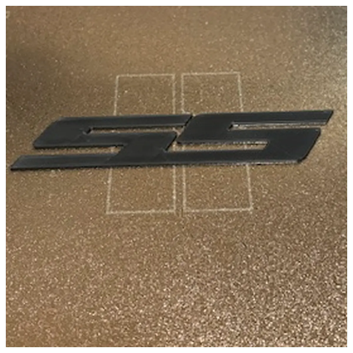 Chevrolet SS Badge Car Emblem Decal Automotive Accessory Badge Sticker Decoration Car Sign